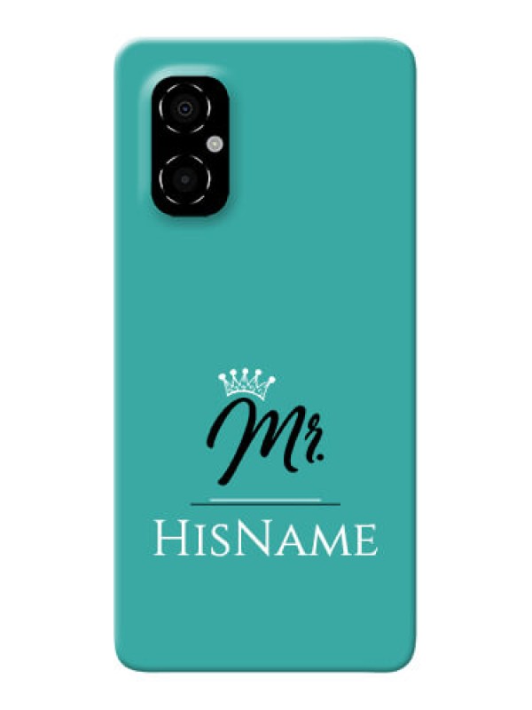 Custom Poco M4 5G Custom Phone Case Mr with Name