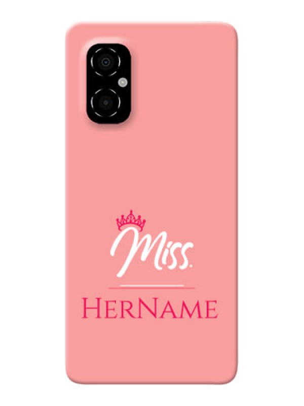 Custom Poco M4 5G Custom Phone Case Mrs with Name