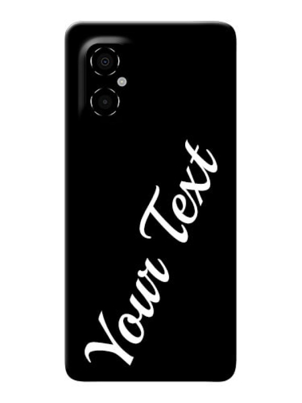 Custom Poco M4 5G Custom Mobile Cover with Your Name