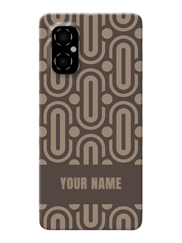 Custom Poco M4 5G Custom Phone Covers: Captivating Zero Pattern Design