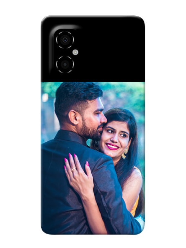 Custom Poco M4 5G Custom Hard Phone Case - Upload Full Picture With Custom Color Design