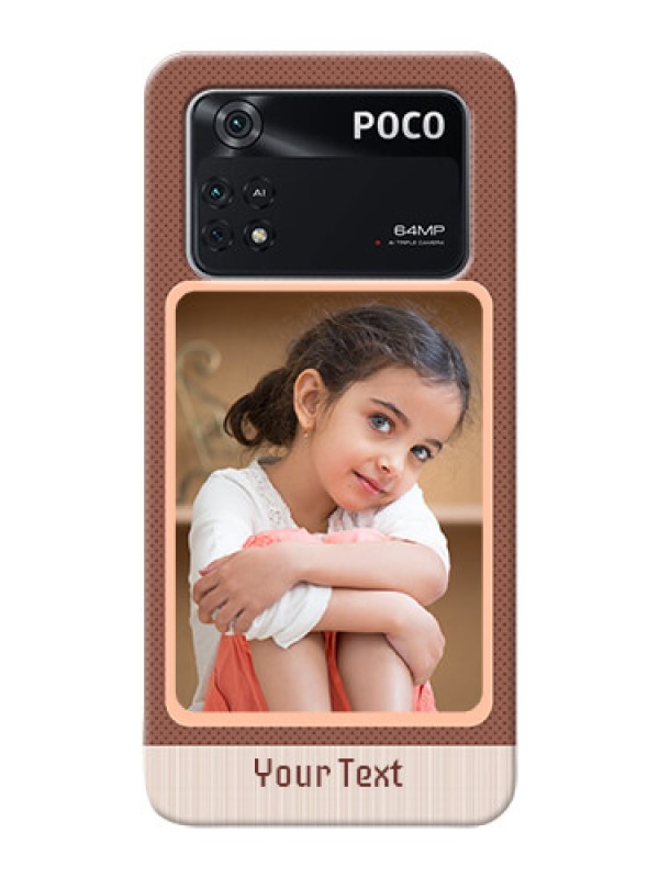 Custom Poco M4 Pro 4G Phone Covers: Simple Pic Upload Design