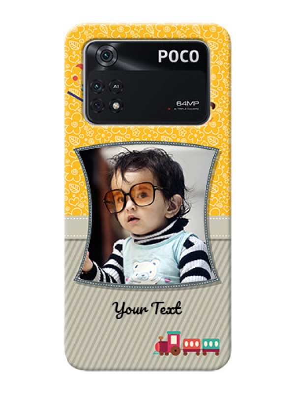 Custom Poco M4 Pro 4G Mobile Cases Online: Baby Picture Upload Design