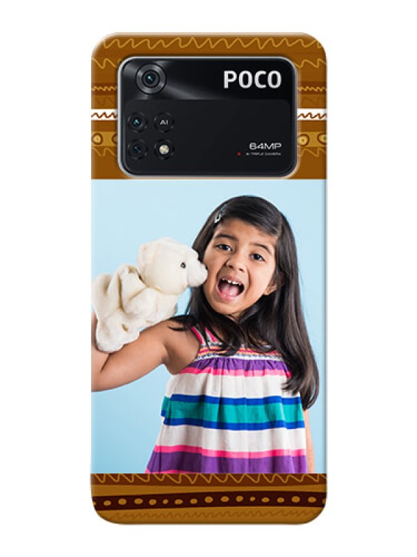 Custom Poco M4 Pro 4G Mobile Covers: Friends Picture Upload Design 