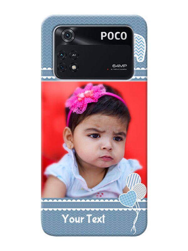 Custom Poco M4 Pro 4G Custom Phone Covers with Kids Pattern Design