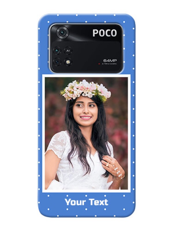 Custom Poco M4 Pro 4G Personalised Phone Cases: polka dots design