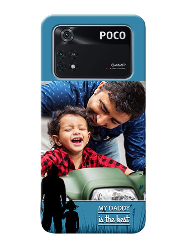 Custom Poco M4 Pro 4G Personalized Mobile Covers: best dad design 