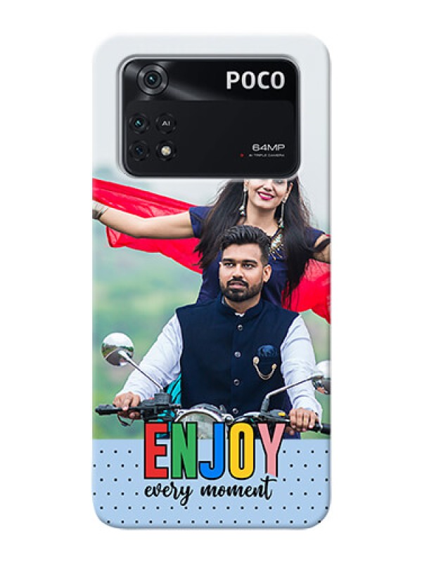 Custom Poco M4 Pro 4G Phone Back Covers: Enjoy Every Moment Design