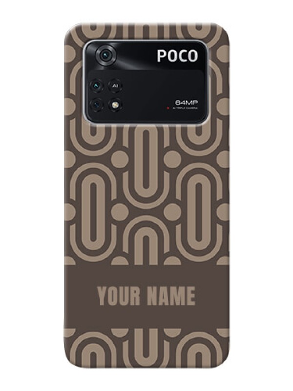 Custom Poco M4 Pro 4G Custom Phone Covers: Captivating Zero Pattern Design