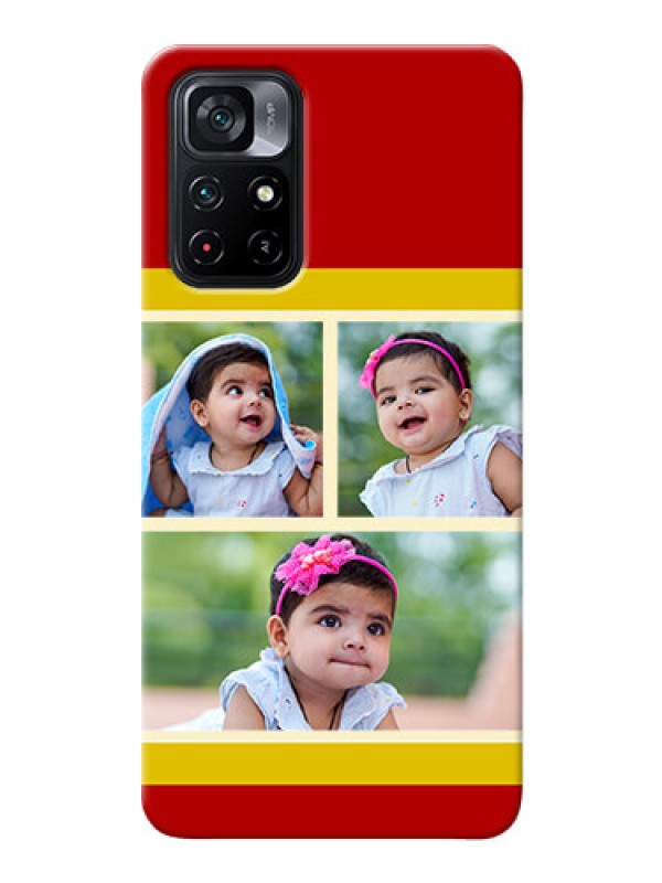 Custom Poco M4 Pro 5G mobile phone cases: Multiple Pic Upload Design
