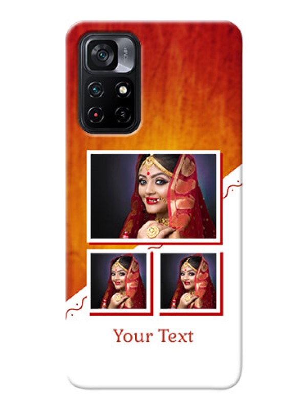 Custom Poco M4 Pro 5G Personalised Phone Cases: Wedding Memories Design 