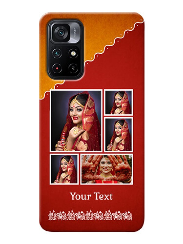 Custom Poco M4 Pro 5G customized phone cases: Wedding Pic Upload Design
