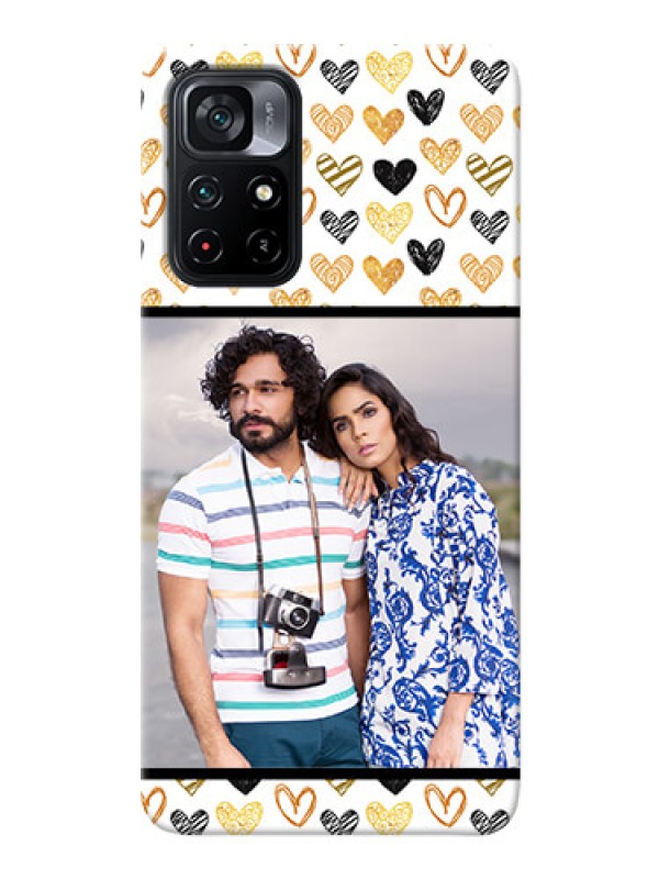 Custom Poco M4 Pro 5G Personalized Mobile Cases: Love Symbol Design