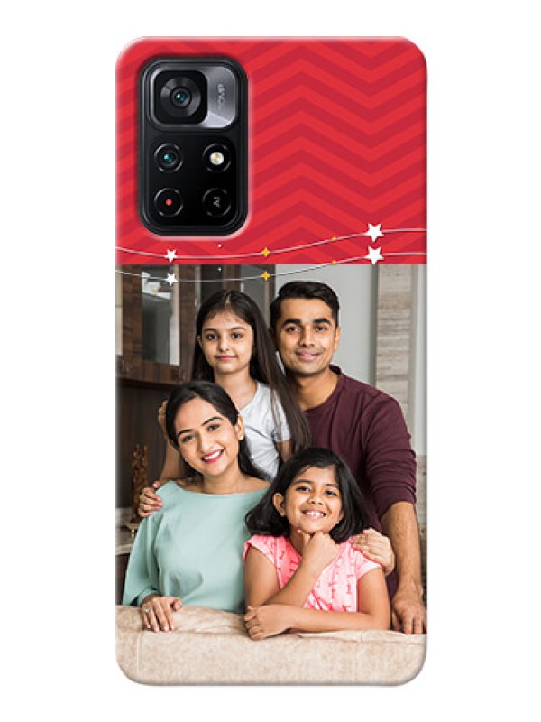 Custom Poco M4 Pro 5G customized phone cases: Happy Family Design