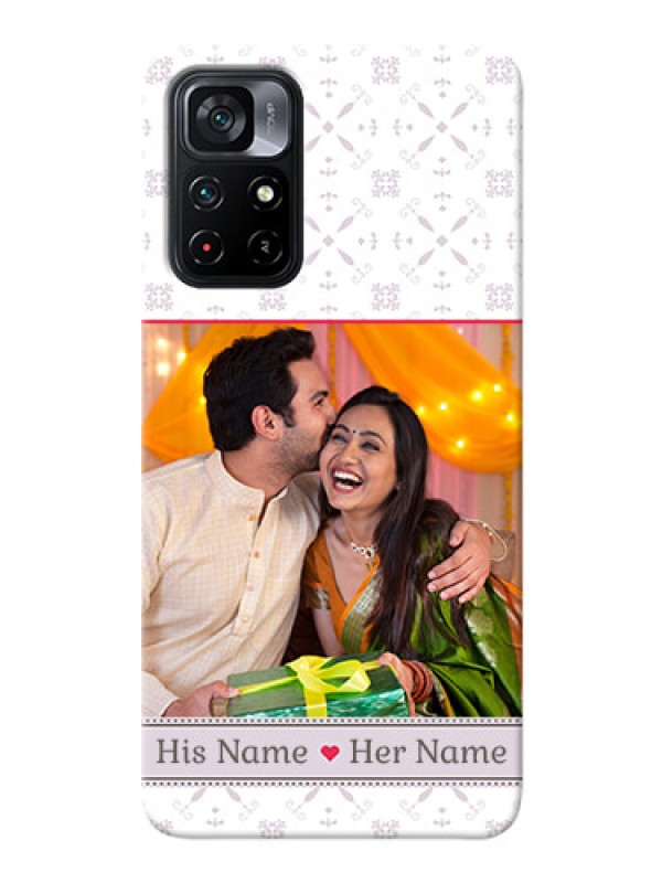Custom Poco M4 Pro 5G Phone Cases with Photo and Ethnic Design