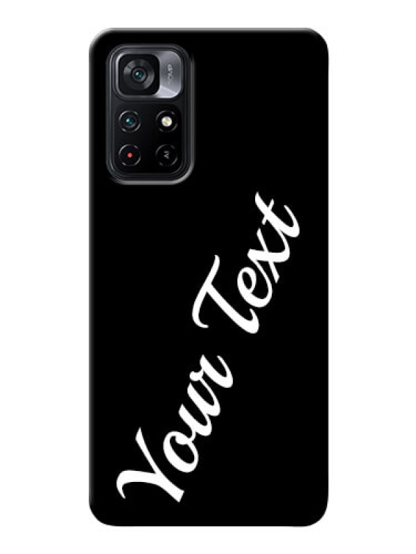 Custom Poco M4 Pro 5G Custom Mobile Cover with Your Name