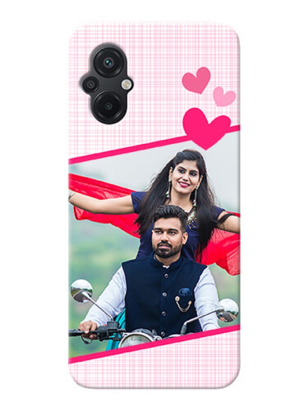 Custom Poco M5 Personalised Phone Cases: Love Shape Heart Design