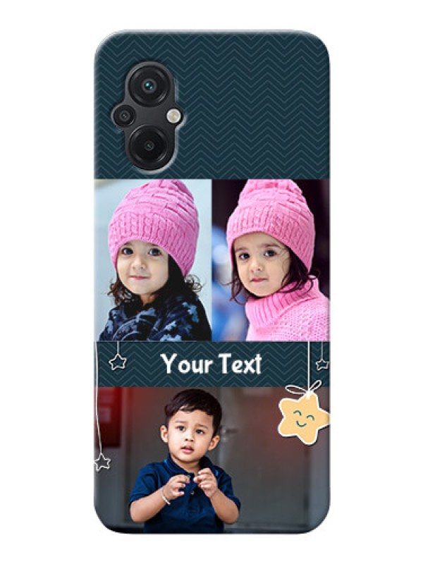 Custom Poco M5 Mobile Back Covers Online: Hanging Stars Design