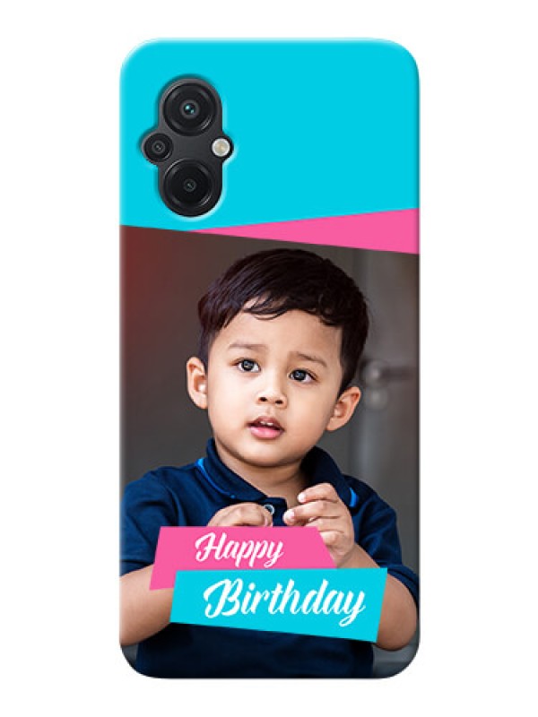 Custom Poco M5 Mobile Covers: Image Holder with 2 Color Design