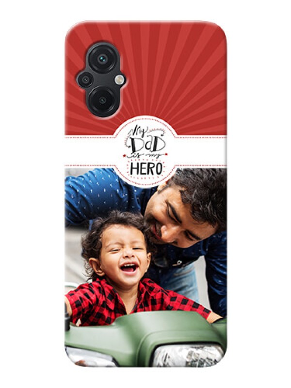 Custom Poco M5 custom mobile phone cases: My Dad Hero Design