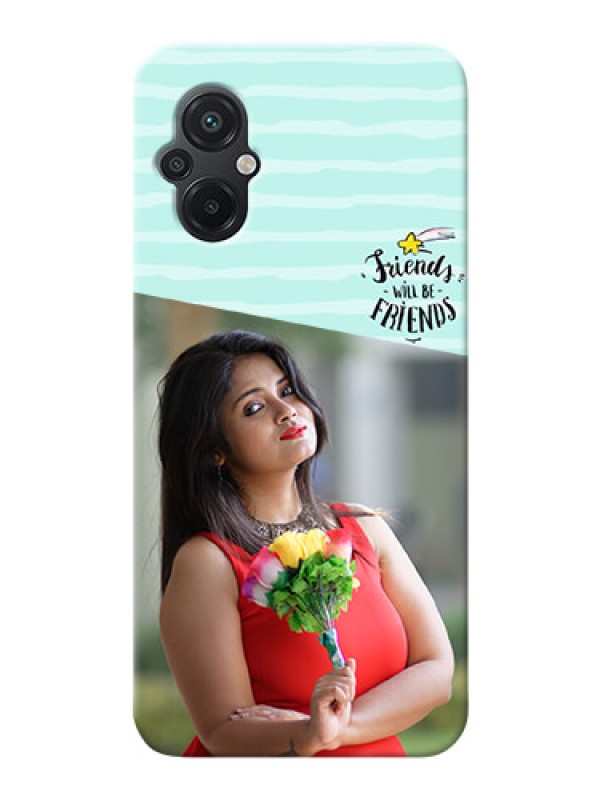 Custom Poco M5 Mobile Back Covers: Friends Picture Icon Design