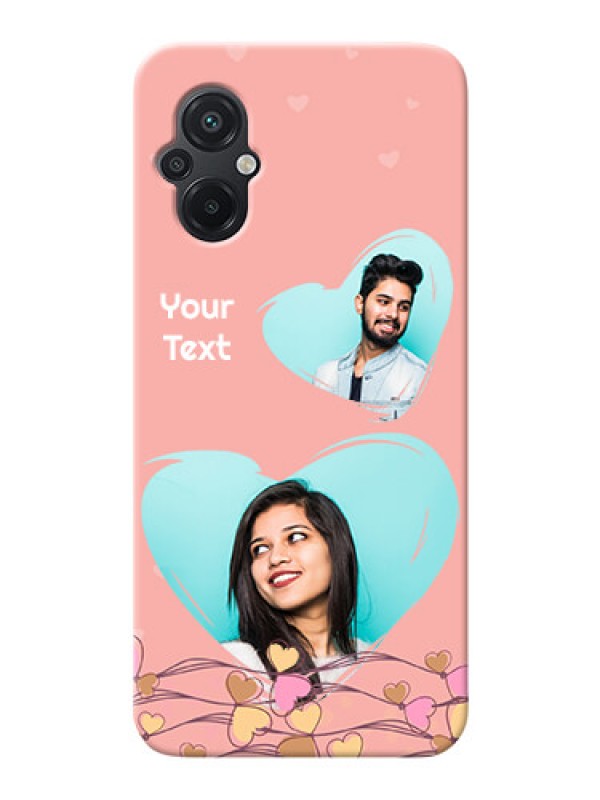 Custom Poco M5 customized phone cases: Love Doodle Design