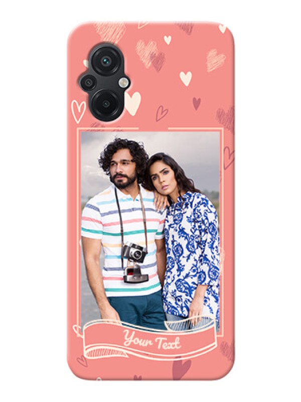 Custom Poco M5 custom mobile phone cases: love doodle art Design