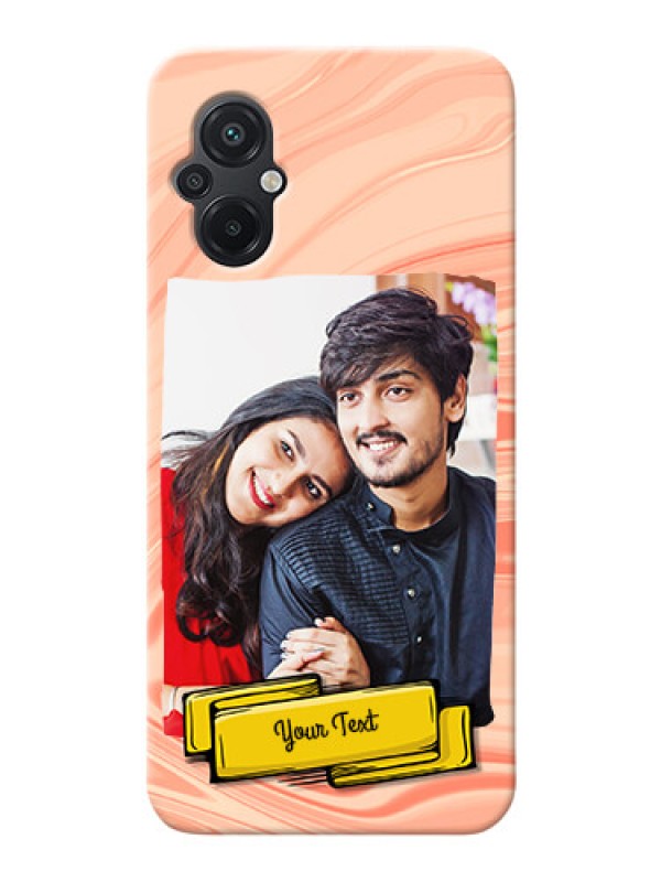 Custom Poco M5 Customized Phone Cases: Marble Texture Design