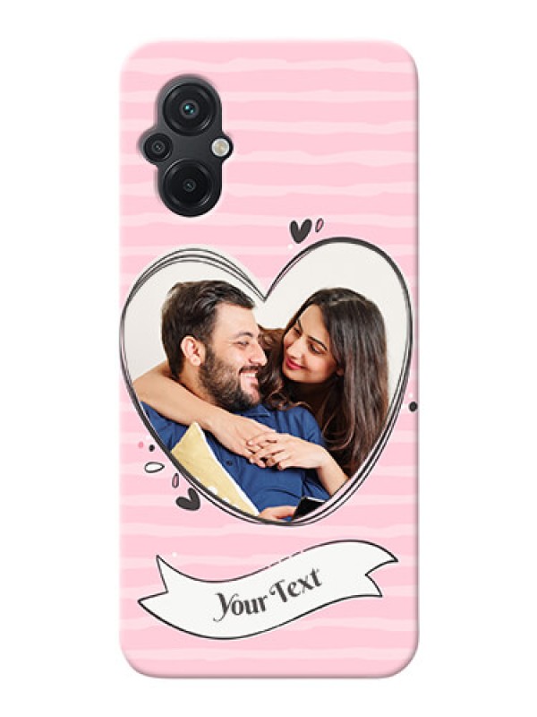 Custom Poco M5 custom mobile phone covers: Vintage Heart Design