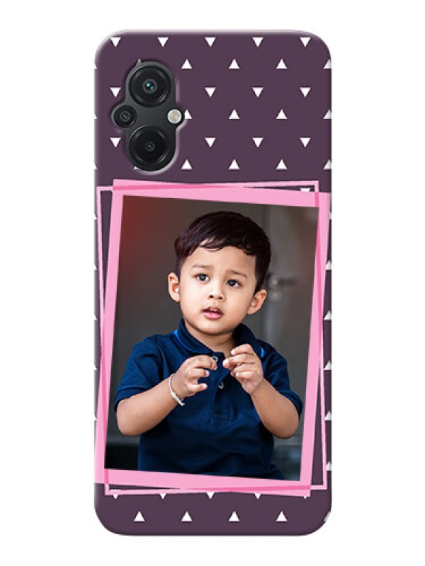 Custom Poco M5 Phone Cases: Triangle Pattern Dotted Design