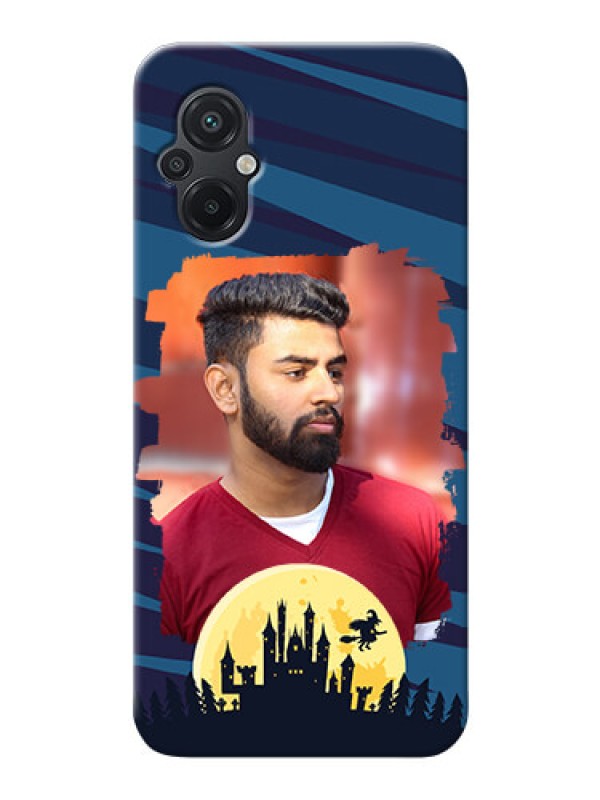 Custom Poco M5 Back Covers: Halloween Witch Design 