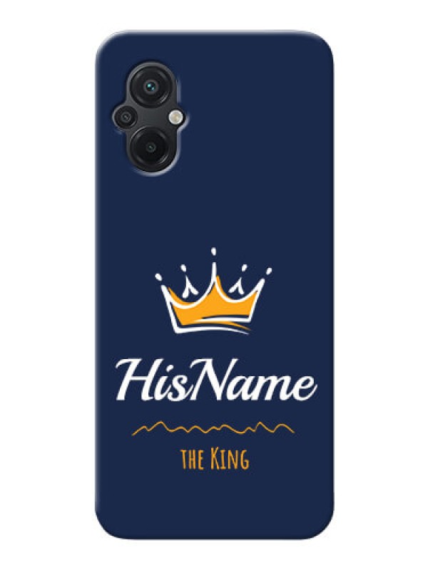 Custom Poco M5 King Phone Case with Name