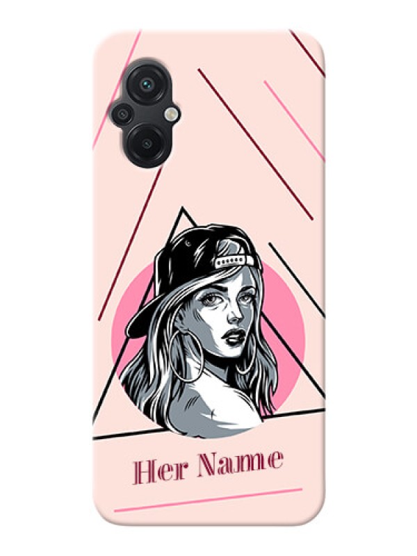 Custom Poco M5 Custom Phone Cases: Rockstar Girl Design