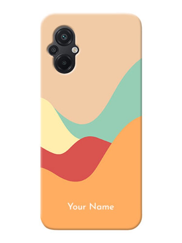 Custom Poco M5 Custom Mobile Case with Ocean Waves Multi-colour Design