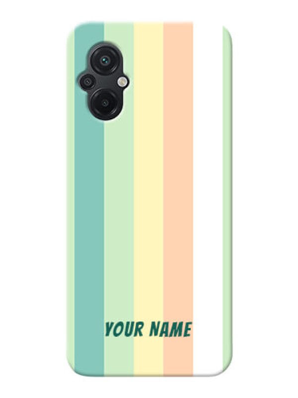 Custom Poco M5 Back Covers: Multi-colour Stripes Design