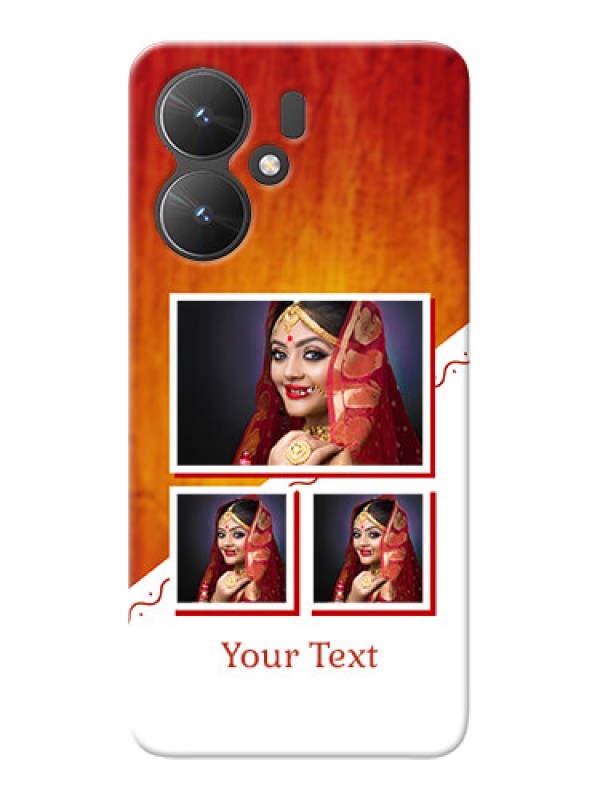 Custom Poco M6 5G Personalised Phone Cases: Wedding Memories Design