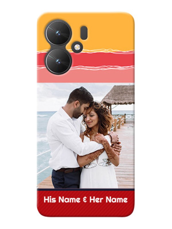 Custom Poco M6 5G custom mobile phone covers: Colorful Case Design