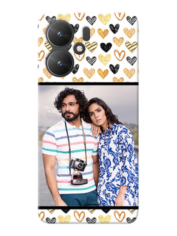 Custom Poco M6 5G Personalized Mobile Cases: Love Symbol Design