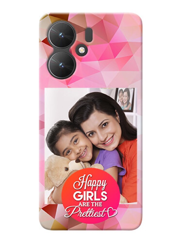 Custom Poco M6 5G Personalized Phone Covers: Abstract Triangle Design