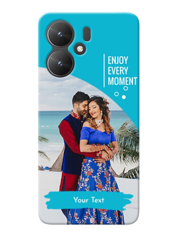 Custom Poco M6 5G Personalized Phone Covers: Happy Moment Design