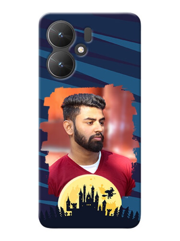 Custom Poco M6 5G Back Covers: Halloween Witch Design