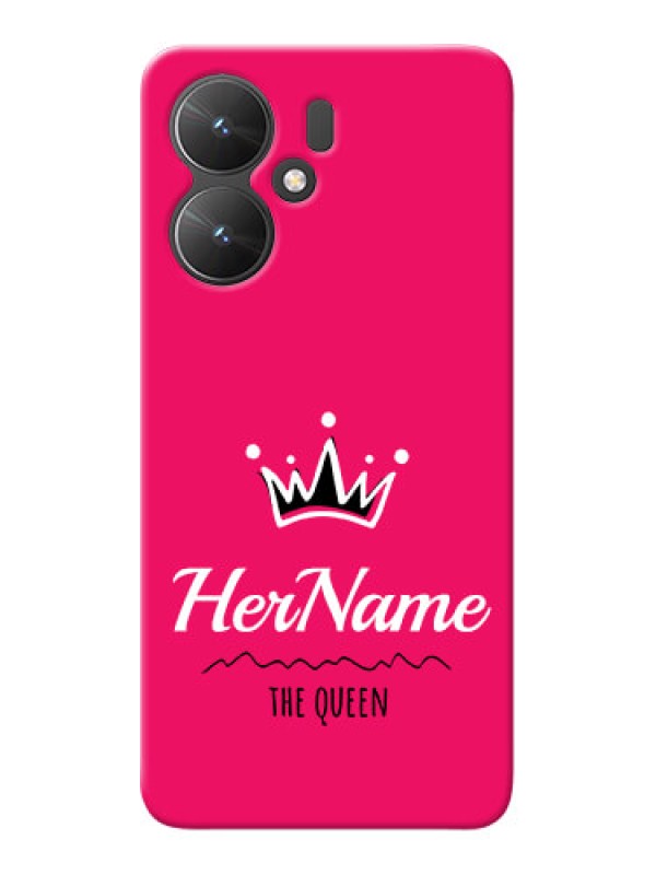 Custom Poco M6 5G Queen Phone Case with Name