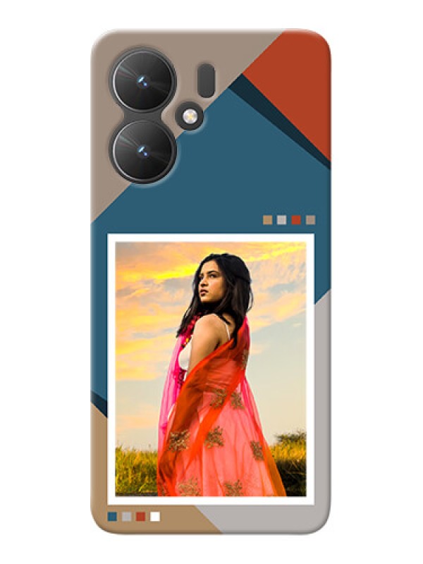 Custom Poco M6 5G Personalized Phone Case with Retro color pallet Design