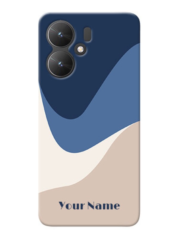 Custom Poco M6 5G Custom Phone Case with Abstract Drip Art Design