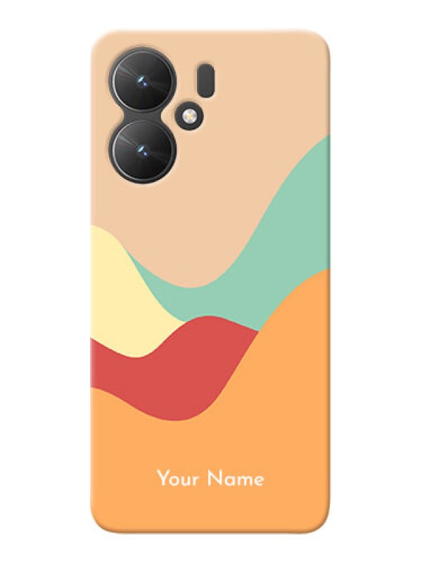 Custom Poco M6 5G Personalized Phone Case with Ocean Waves Multiwithcolour Design