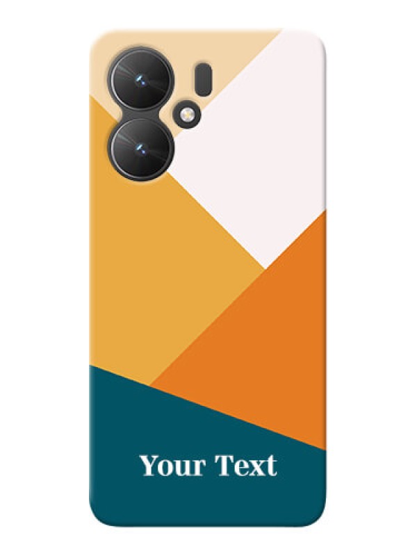 Custom Poco M6 5G Personalized Phone Case with Stacked Multiwithcolour Design