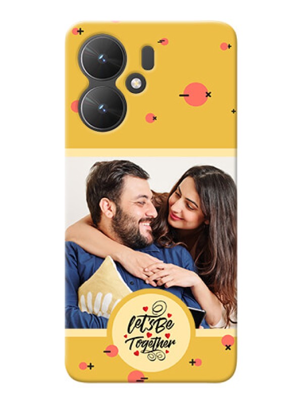 Custom Poco M6 5G Photo Printing on Case with Lets be Together Design