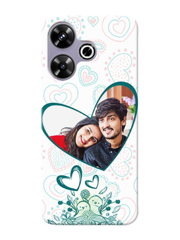 Custom Poco M6 Plus 5G Personalized Mobile Cases: Premium Couple Design
