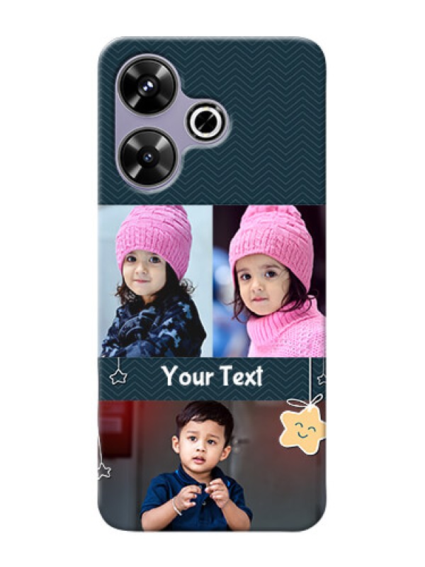 Custom Poco M6 Plus 5G Mobile Back Covers Online: Hanging Stars Design