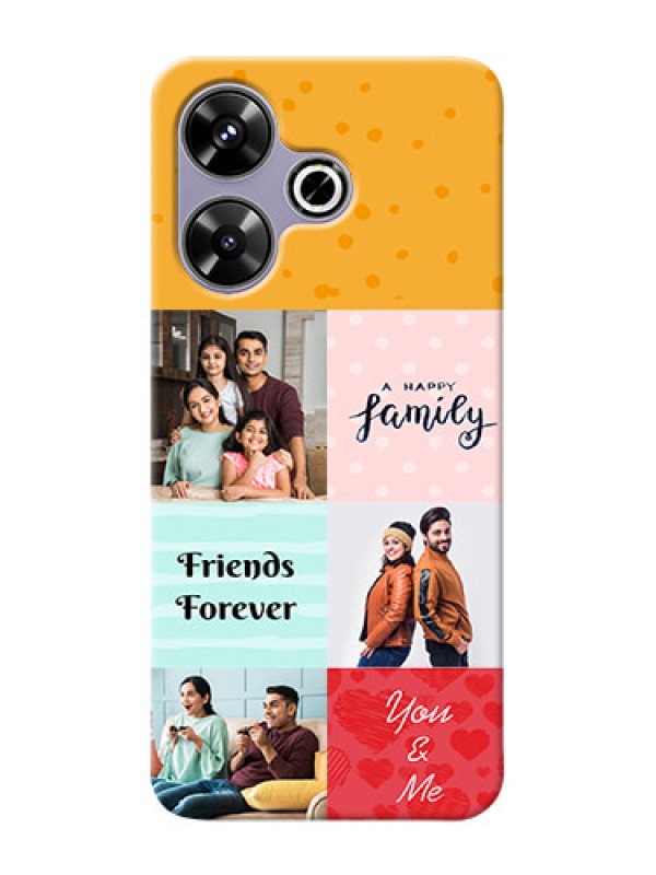 Custom Poco M6 Plus 5G Customized Phone Cases: Images with Quotes Design